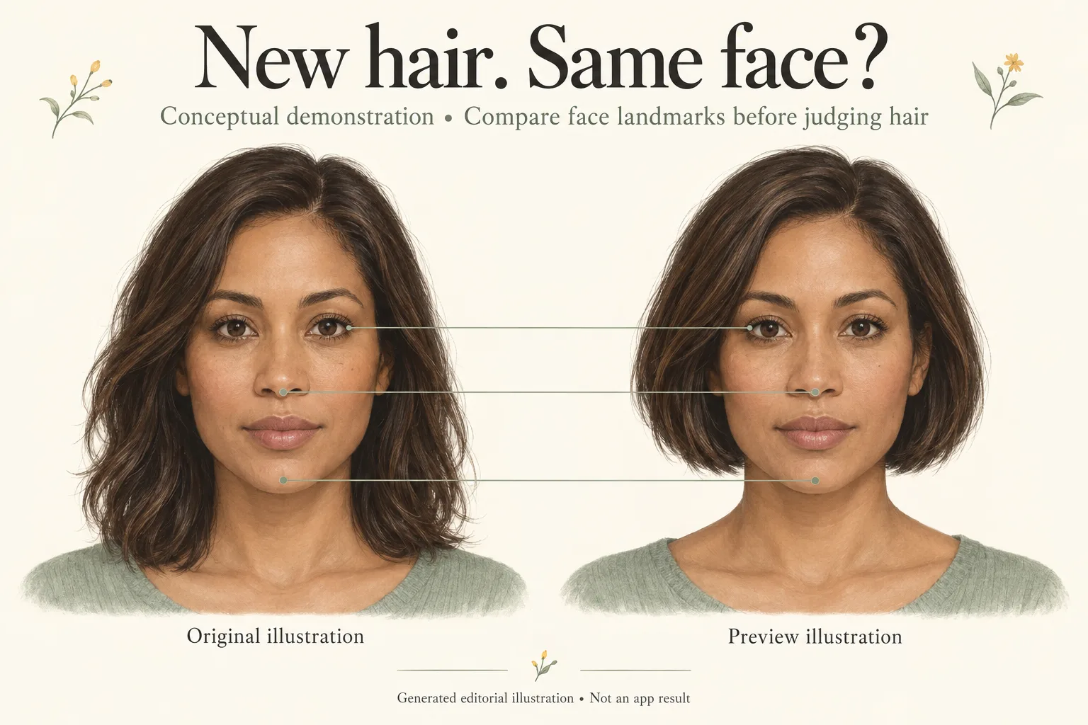 AI Haircut Previews: Is It Still Your Face?