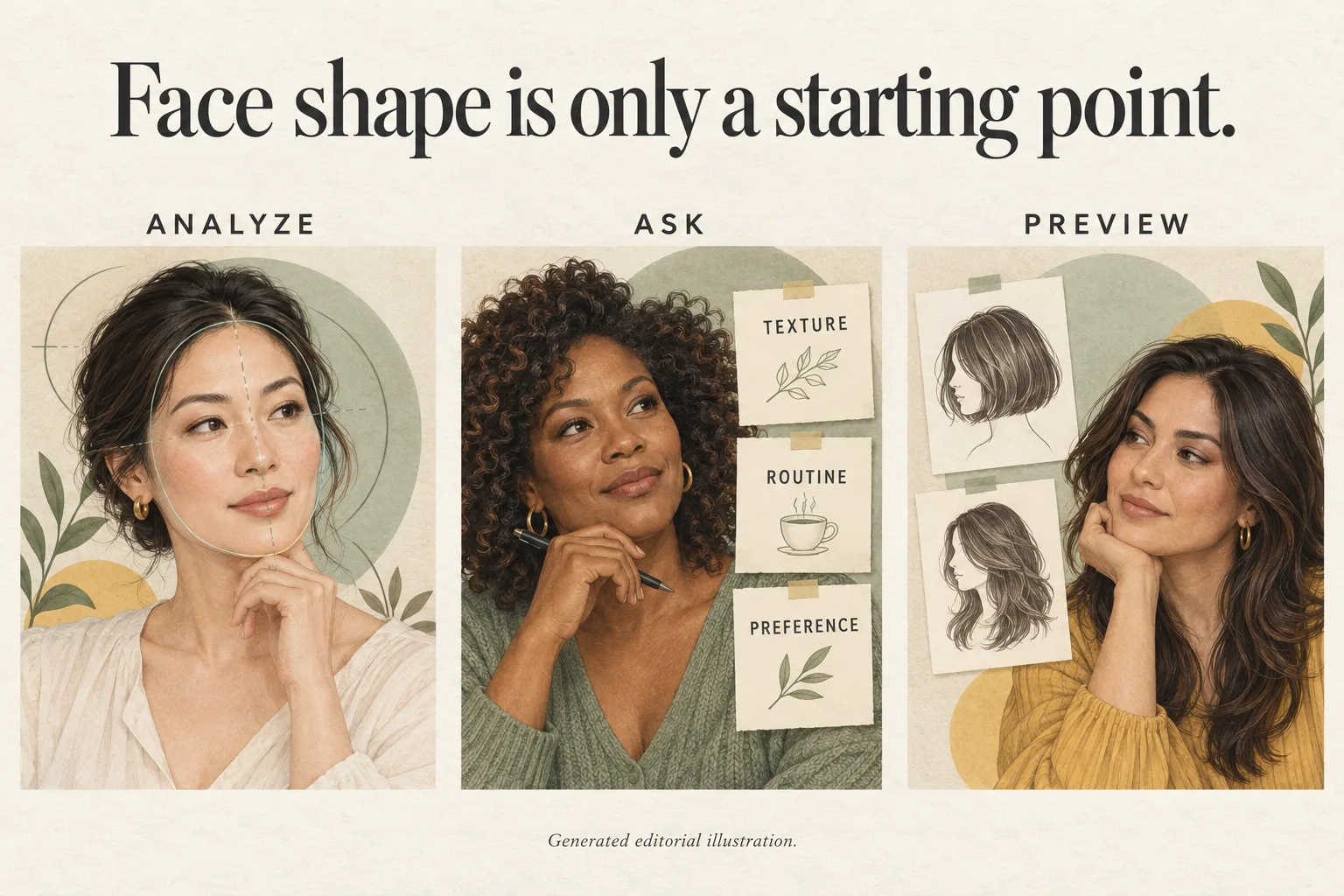 Face-Shape Apps: Advice or Just Hair Filters?