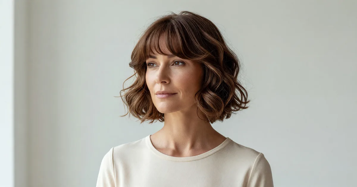 Hairstyles for Oblong Faces: Where to Add Width and Fringe